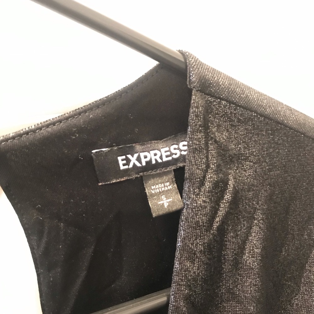 Express metallic wrap top, great for New Years eve - Picture 2 of 4